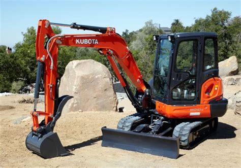 kubota excavator price list